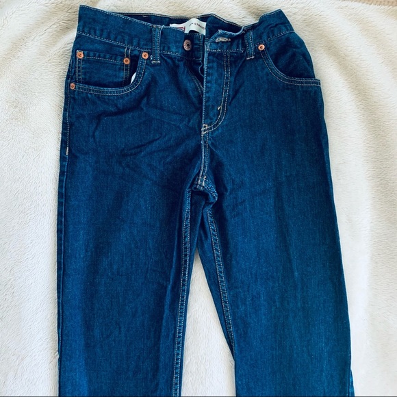 Levi’s Youth Straight Blue Jeans - Picture 2 of 6